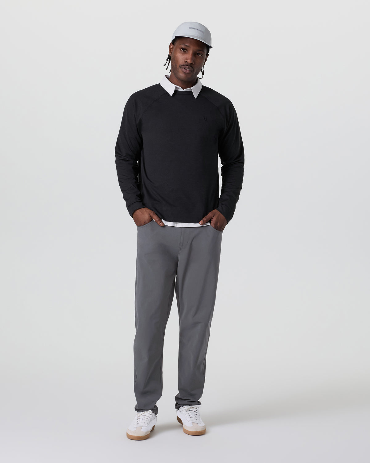 Meta Pant Classic Fit 34" Men's Charcoal 5-Pocket Pants - Image 4