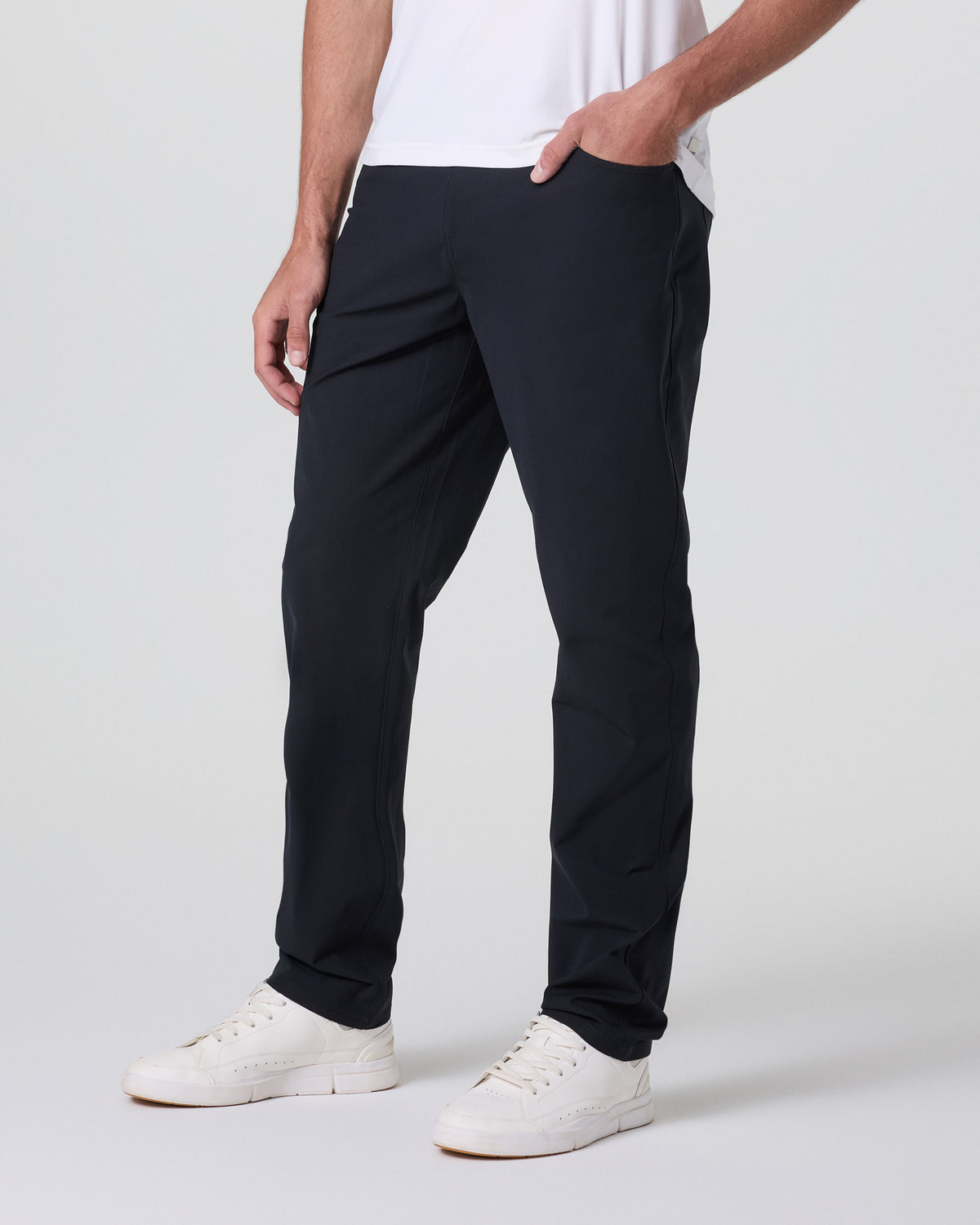 Meta Pant Classic Fit 34" Men's Black 5-Pocket Pants - Image 3