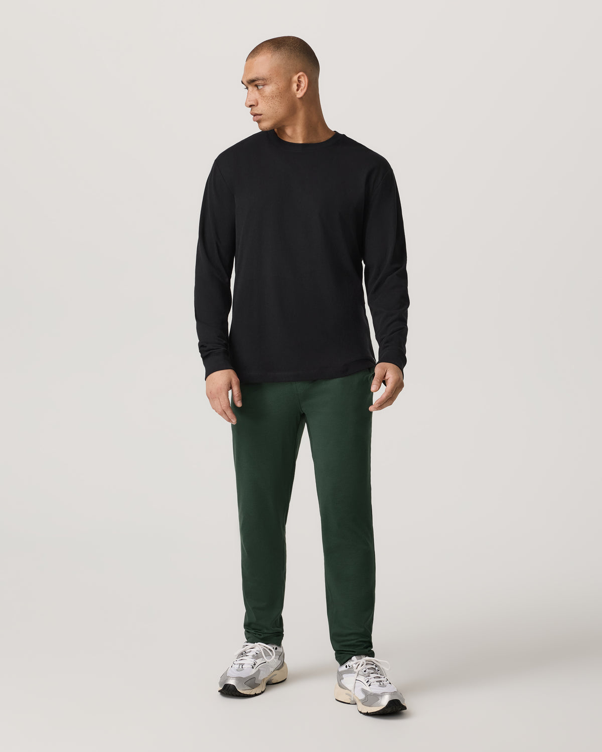 Ponto Performance Pant 30" Men's Spruce Heather Pants - Image 4