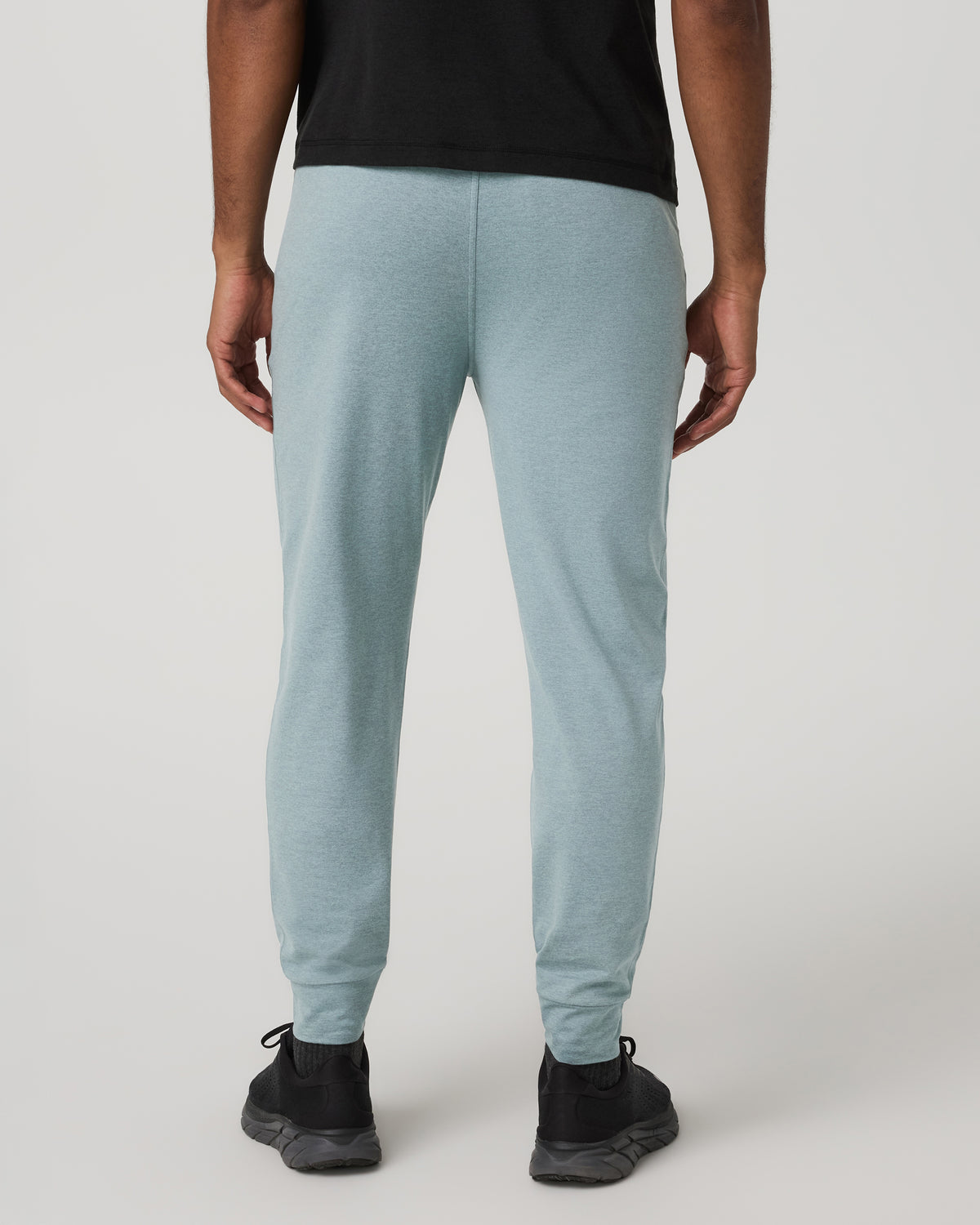 Men's Ponto Performance Jogger 28" Misty Blue Heather - Image 3