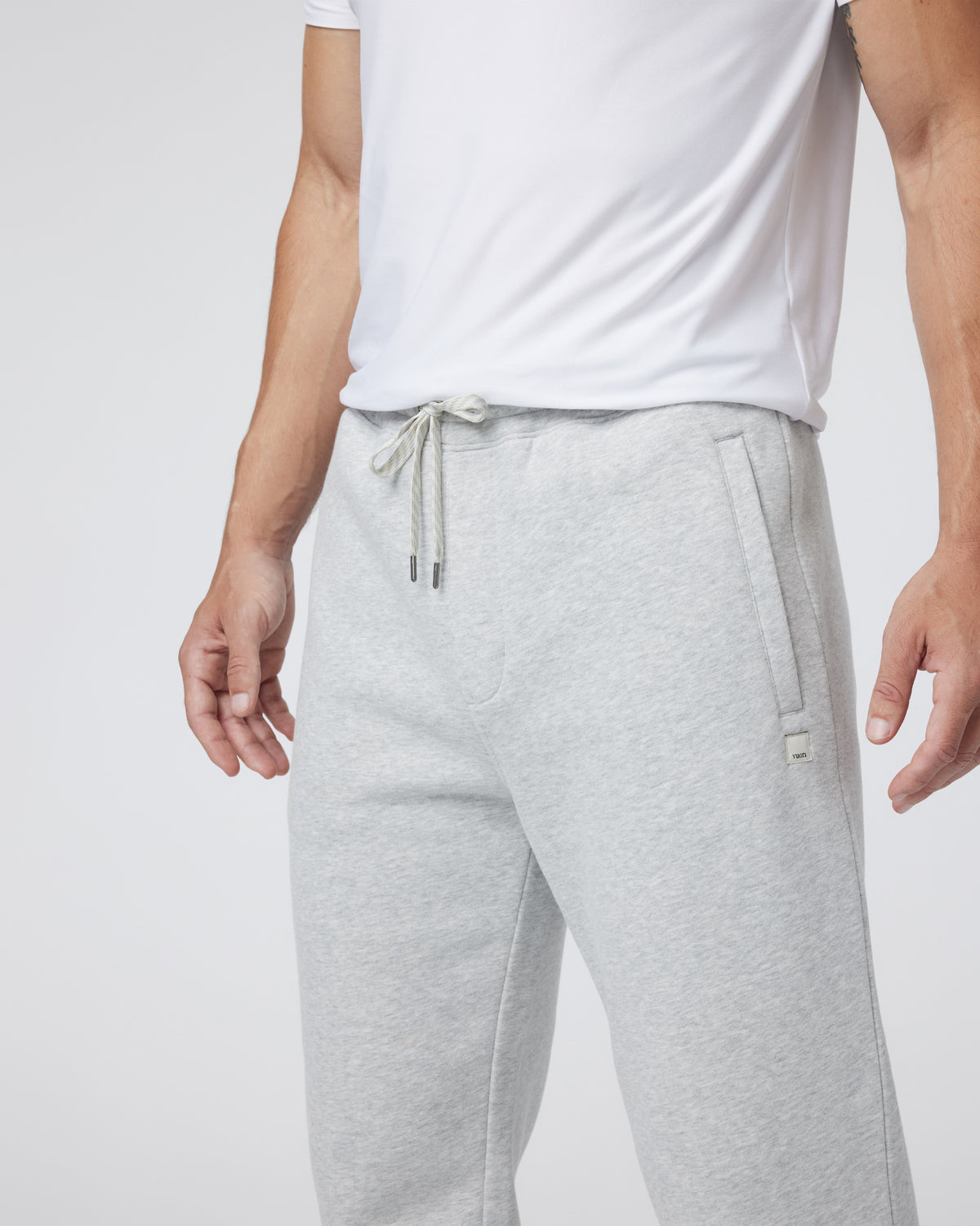 Seaside Sweatpant Light Heather Grey Sweatpants - Image 2