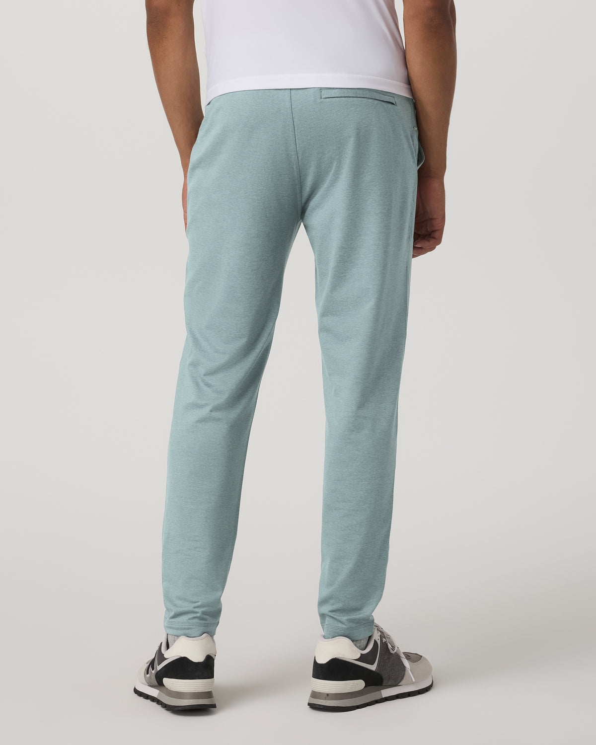 Ponto Performance Pant 30" Misty Blue Heather Sweatpant - Image 3