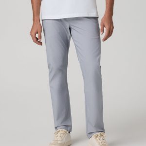 Cascade Elastic Waist Trouser Classic Fit 30" Heather Grey