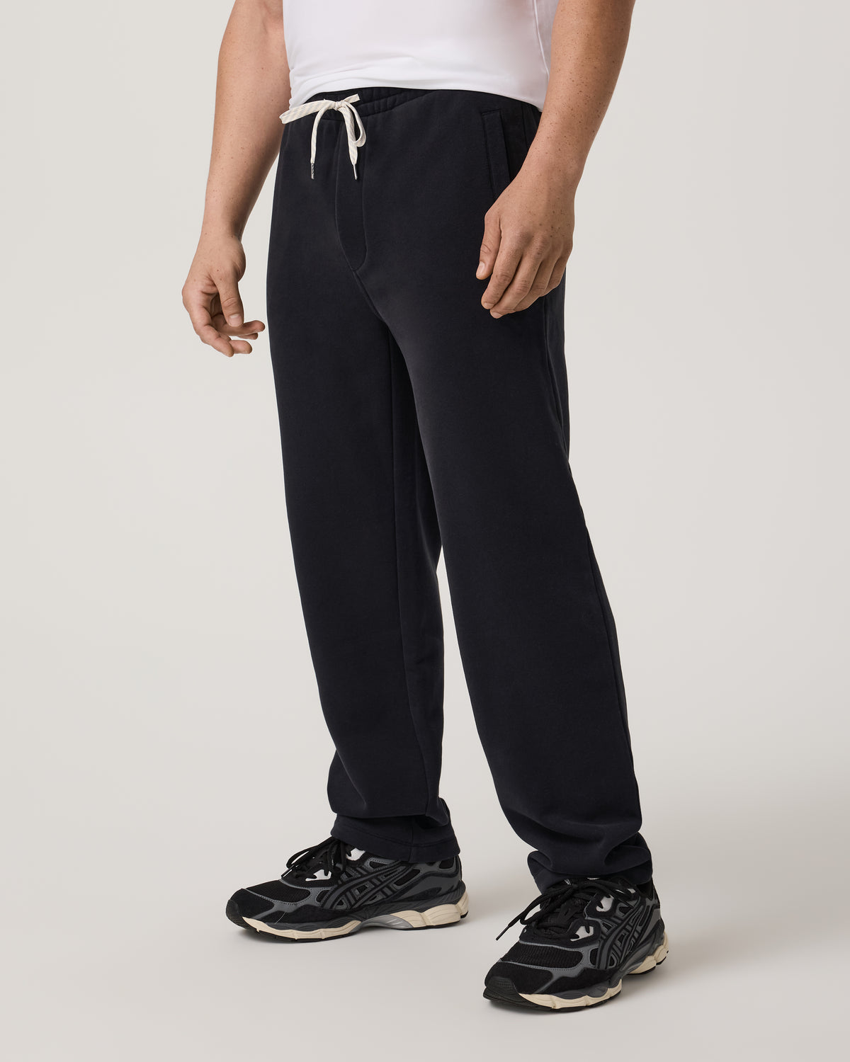 Men's Seaside Straight Leg Sweatpant 30?? Black