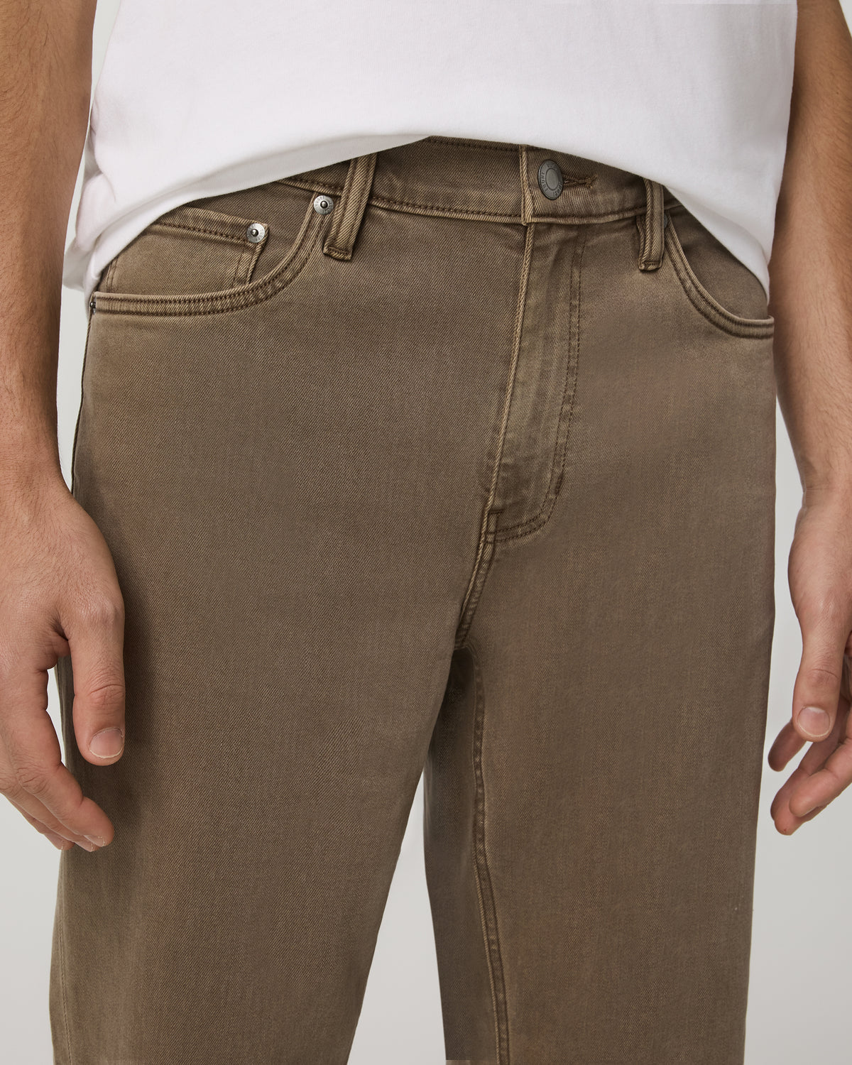 Men's Benton Stretch Twill Pant Classic Fit 30" Peppercorn