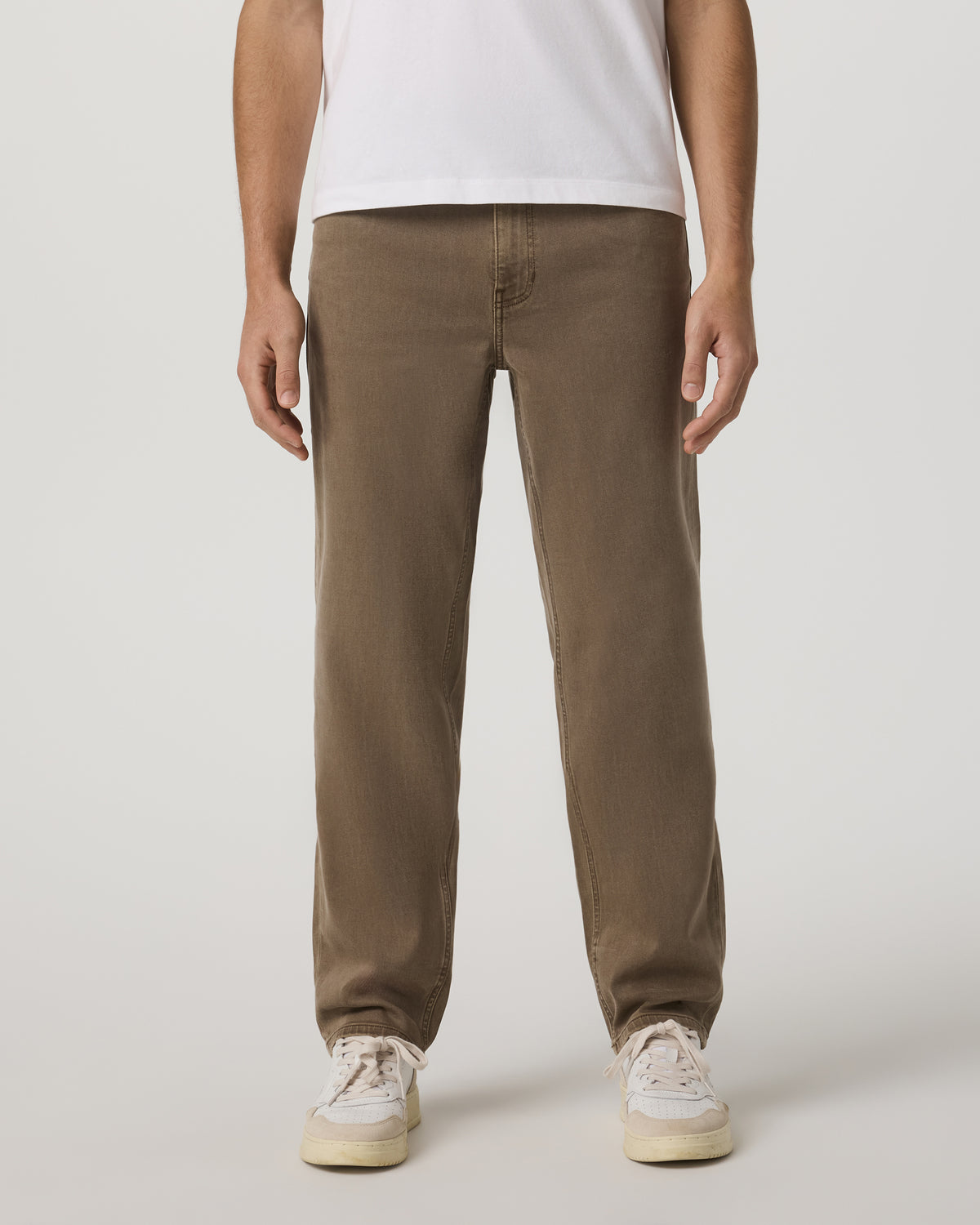 Men's Benton Stretch Twill Pant Classic Fit 30" Peppercorn - Image 2