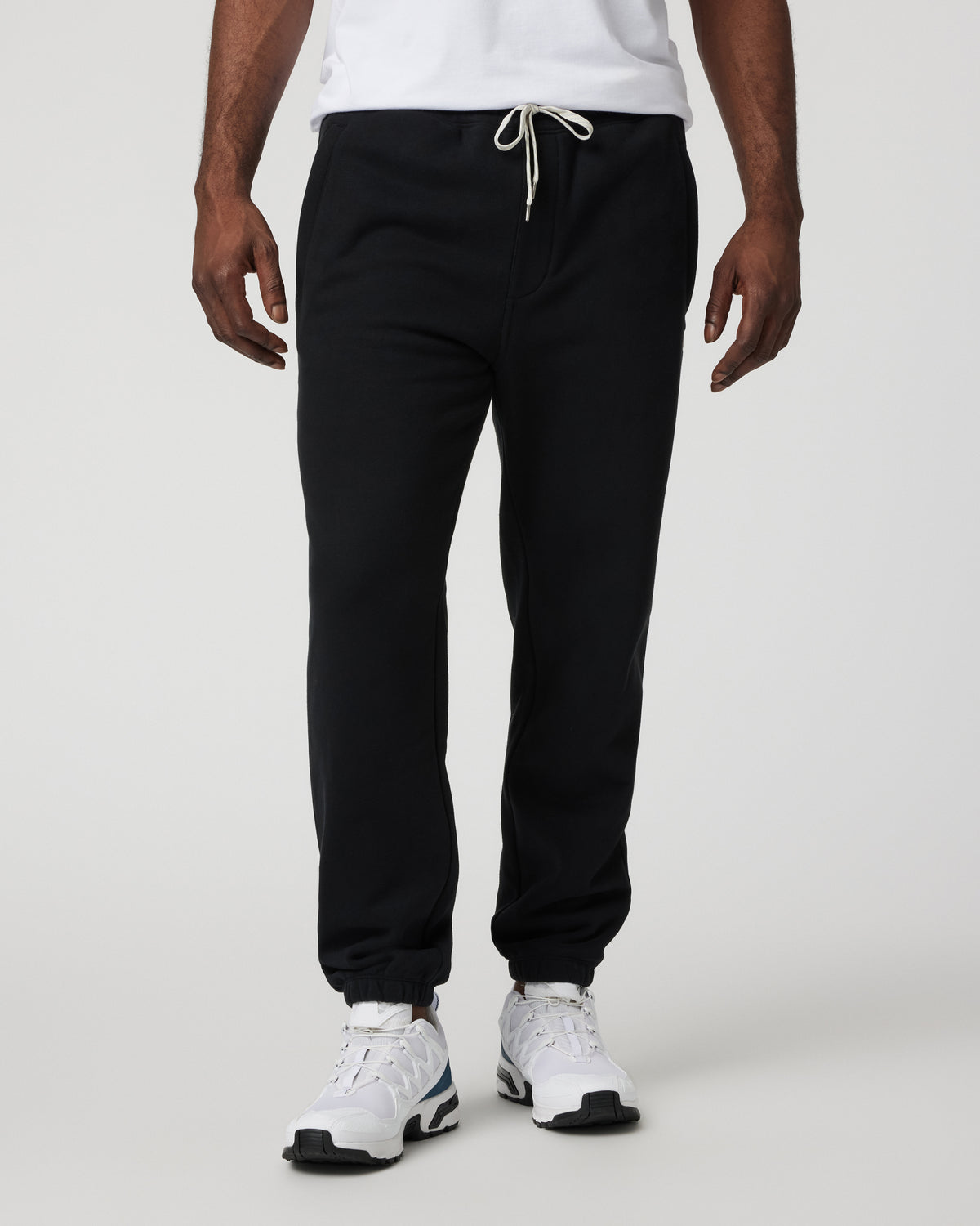 Seaside Sweatpant Men's Black Fleece Sweatpants - Image 2