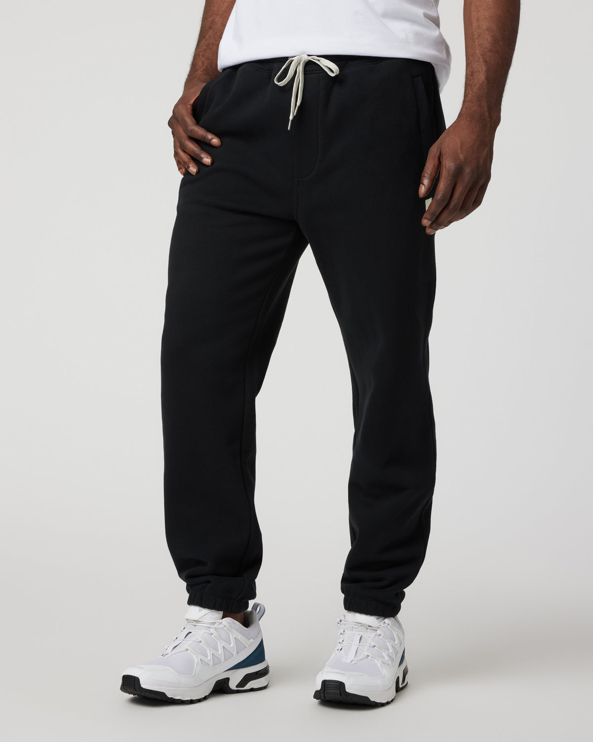 Seaside Sweatpant Men's Black Fleece Sweatpants - Image 5