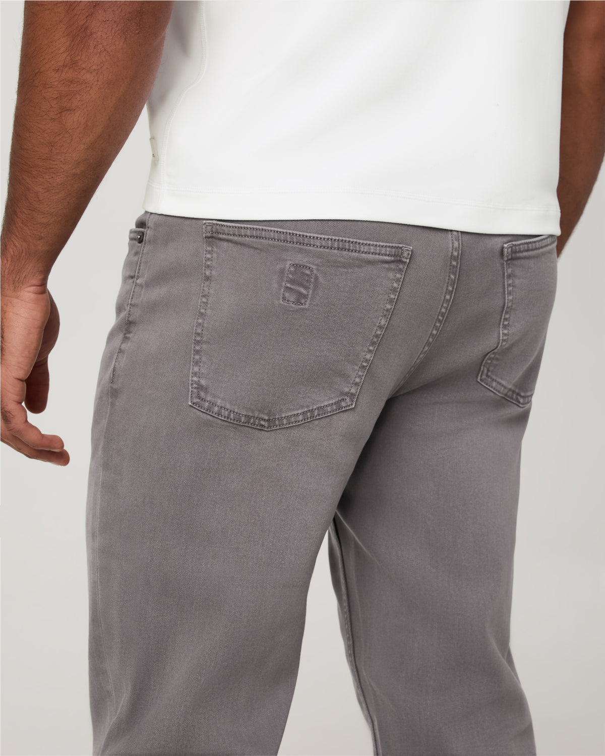 Benton Stretch Twill Pant Athletic Slim Fit 32" Cavern Grey - Image 5