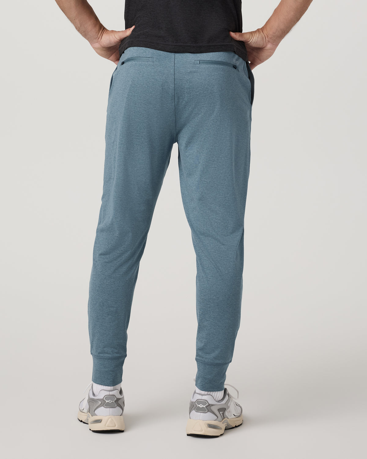 Men's Sunday Performance Jogger 28" Smoke Blue Heather - Image 3