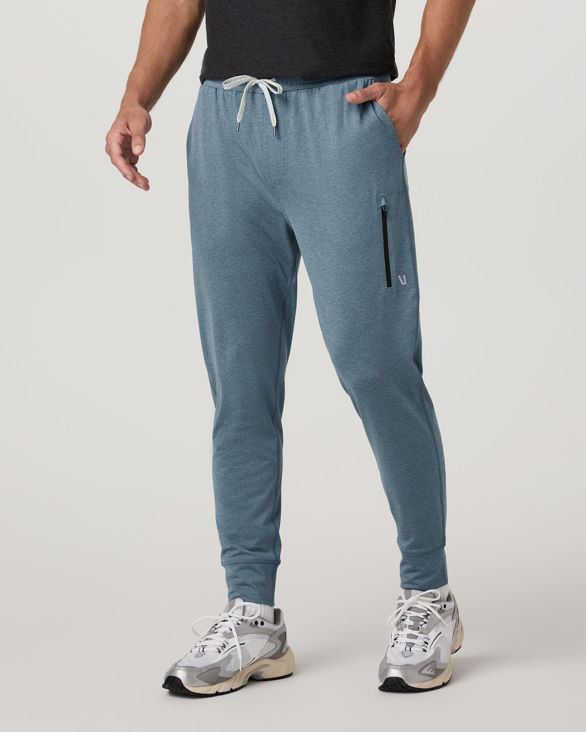 Men's Sunday Performance Jogger 28" Smoke Blue Heather - Image 5