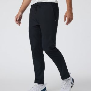 Meta Elastic Waist Pant Black 5-Pocket Stretch Pants