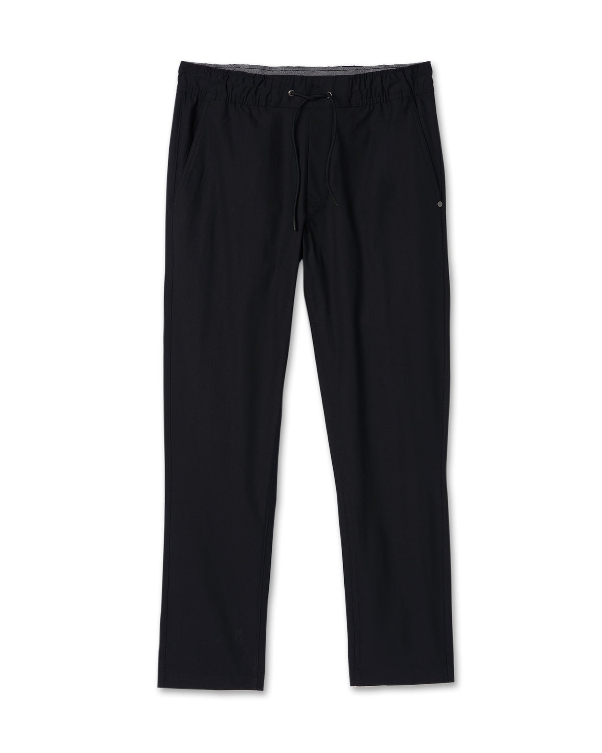 Meta Elastic Waist Pant Black 5-Pocket Stretch Pants - Image 6