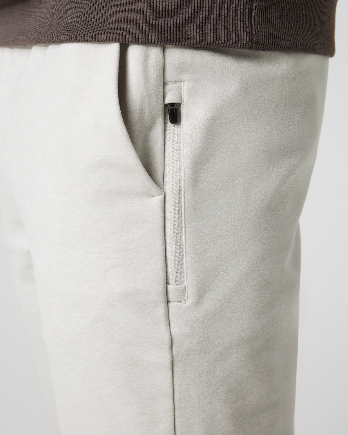 Coronado Pant Men's Salt Heather Zip Up Hoodie - Image 4
