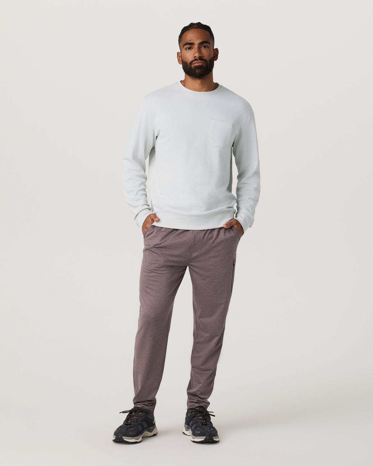 Men's Sunday Performance Jogger 28" Huckleberry Heather - Image 2