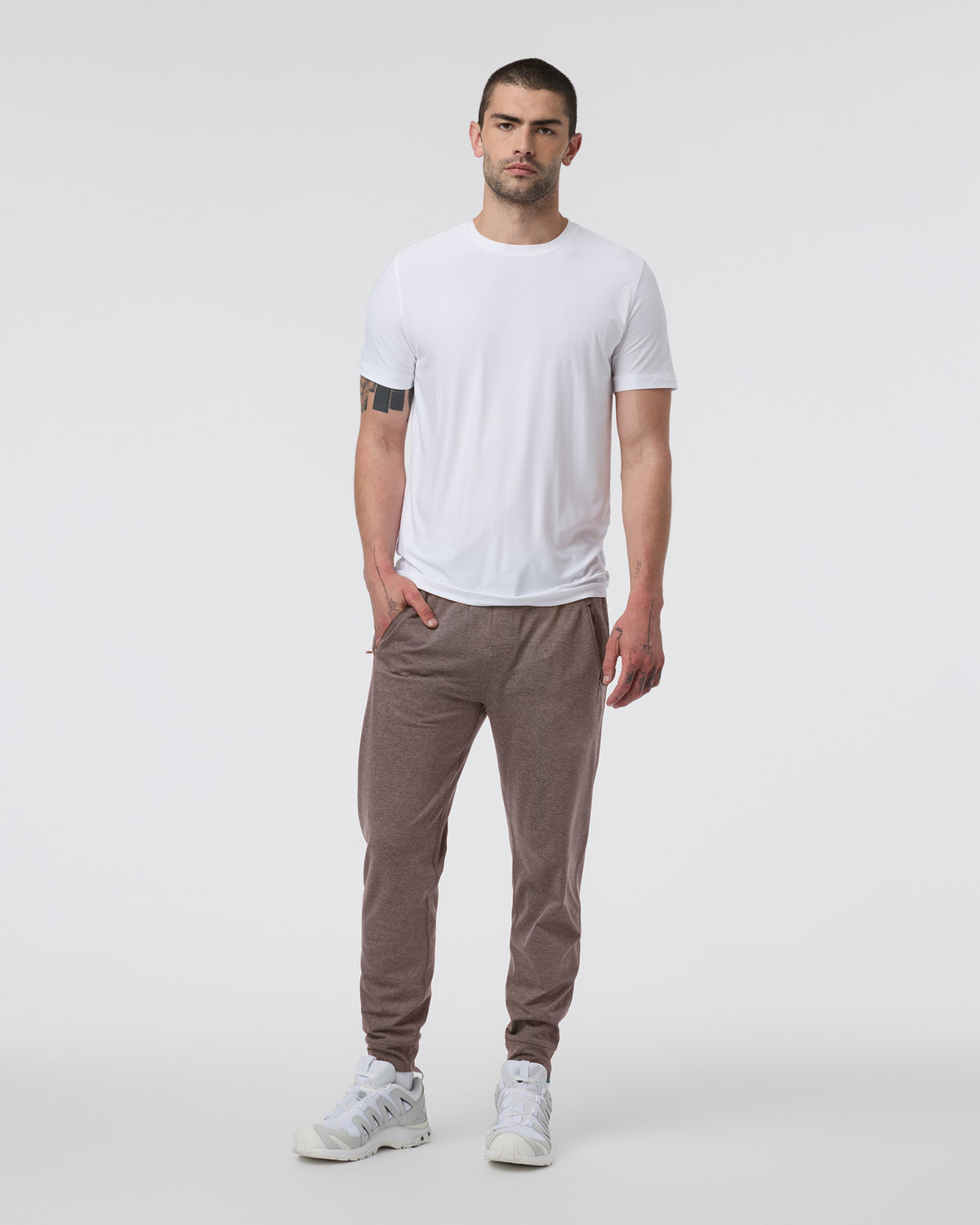 Ponto Performance Jogger Chia Heather - Image 5