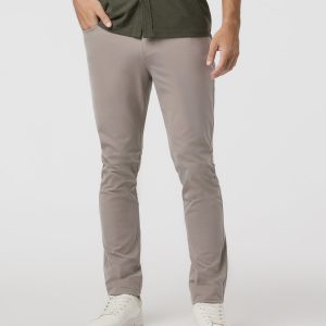Meta Pant Athletic Slim 30" Mocha 5-Pocket Pants