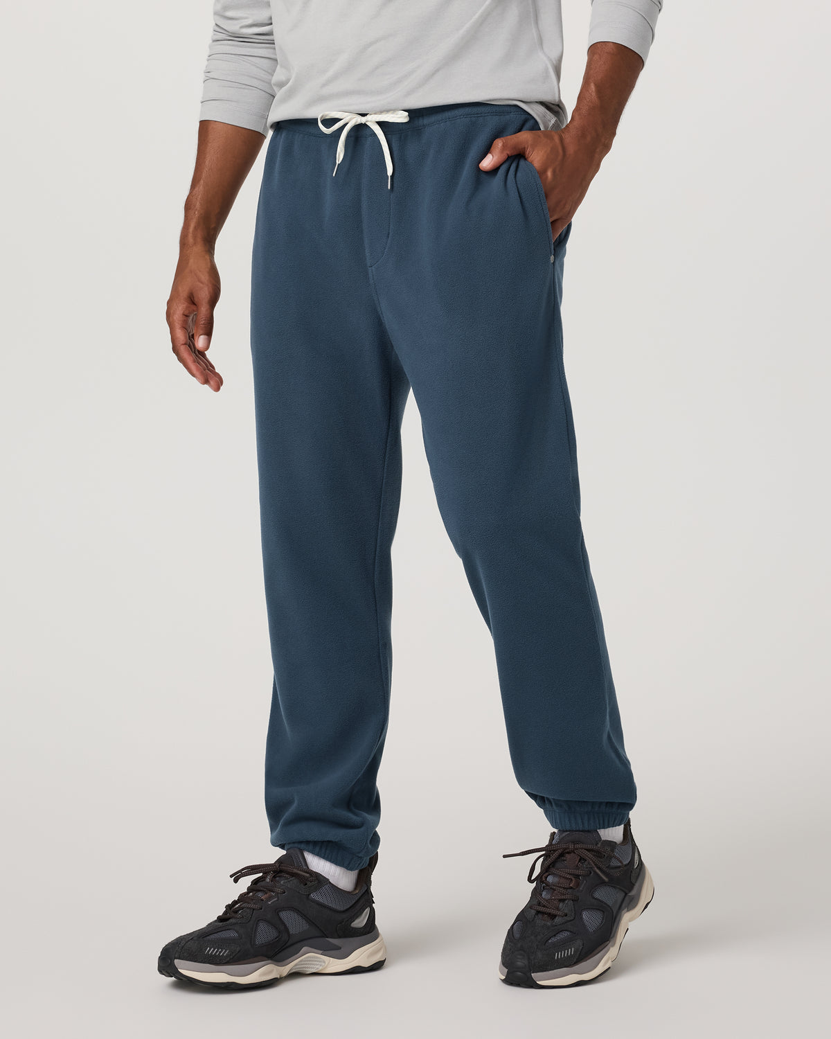 Aspen Sweatpant Men's Ocean Blue Classic-Fit Sweats - Image 2