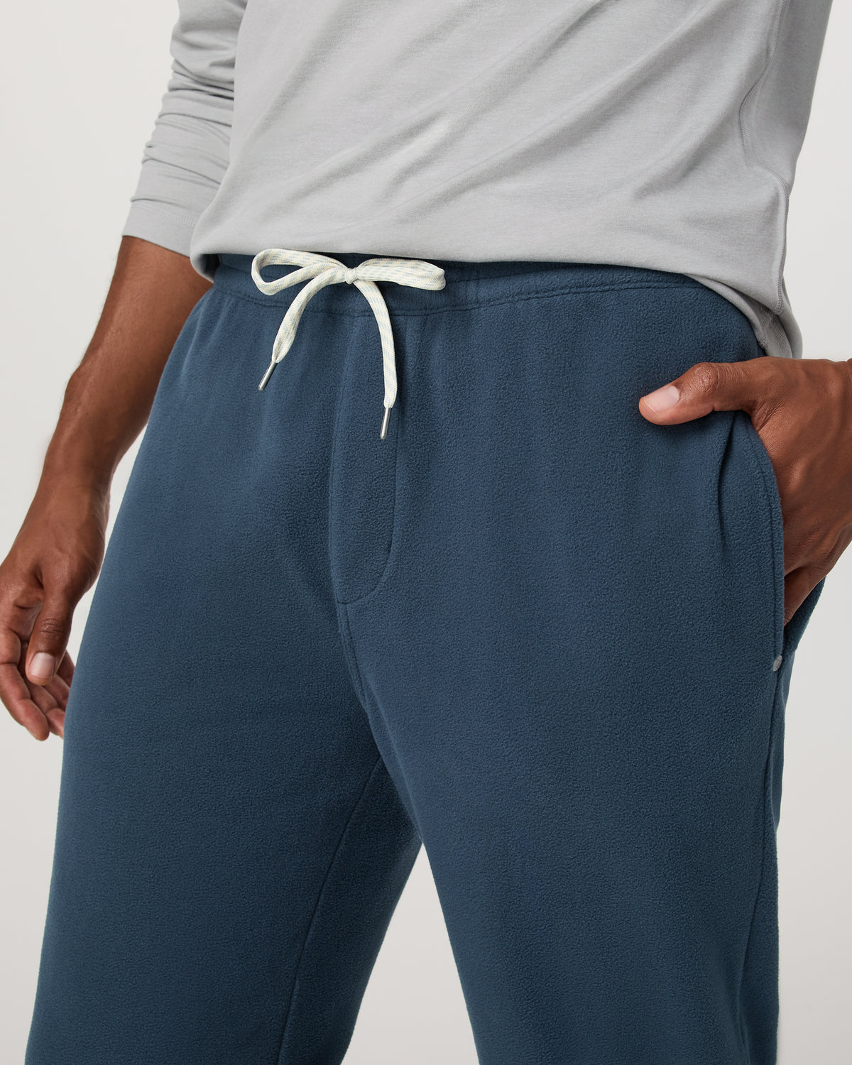 Aspen Sweatpant Men's Ocean Blue Classic-Fit Sweats - Image 4