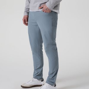 Meta Pant Athletic Slim 30" Dusty Blue 5-Pocket Pants