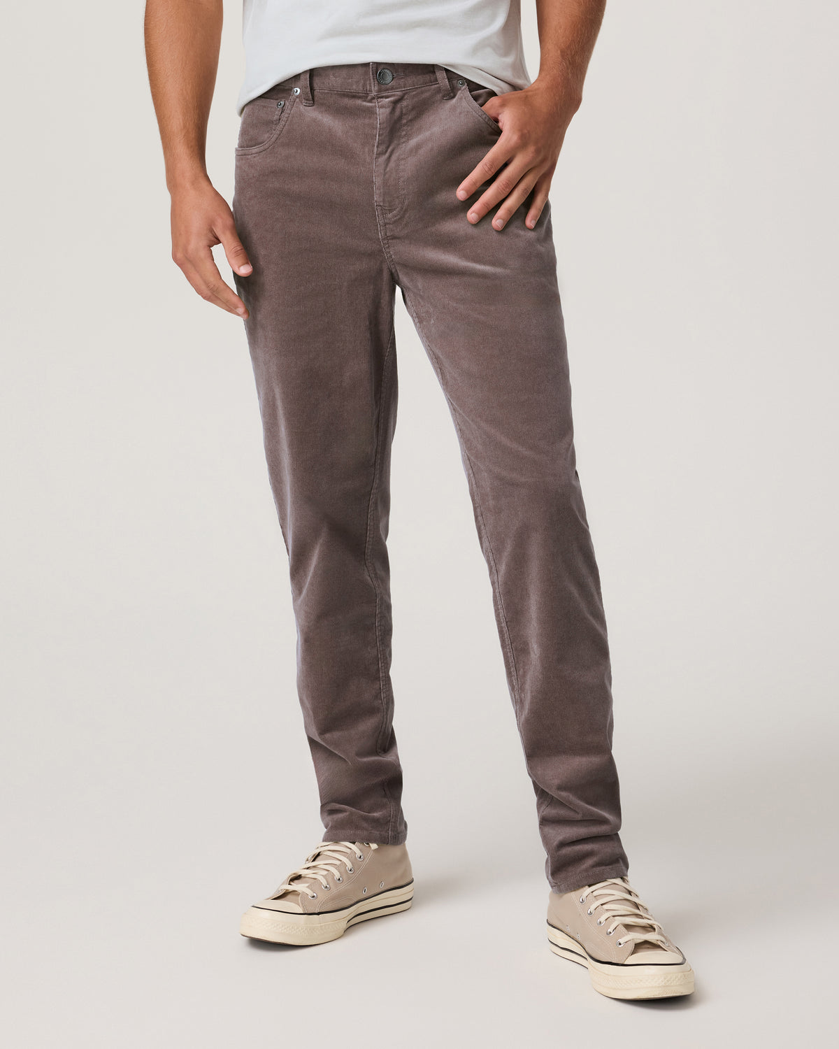 Optimist 5 Pocket Cord Pant Athletic Slim Fit Huckleberry
