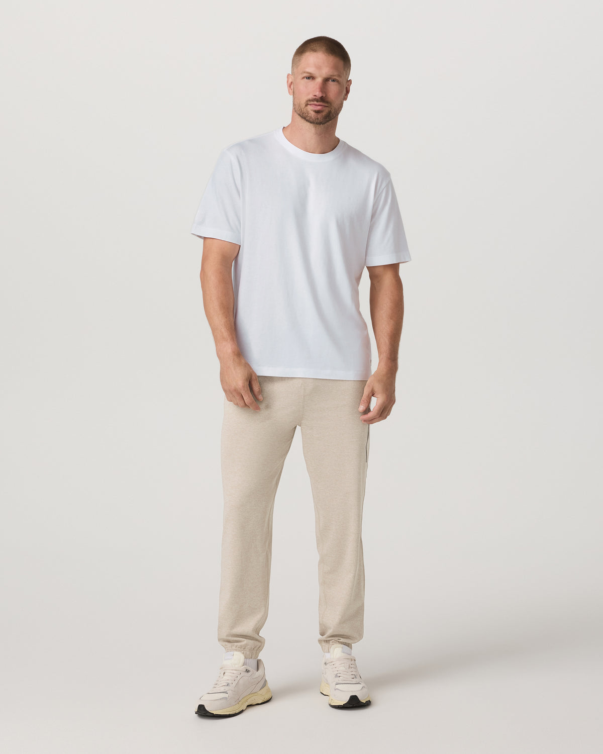 Men's Sunday Performance Sweatpant 28" Toast Heather - Image 4