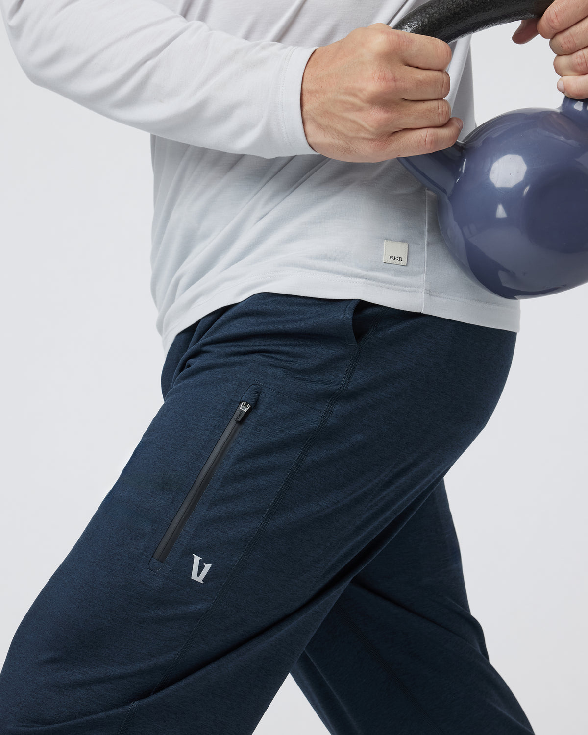 Sunday Performance Track Pant 2.0 Ink Heather - Image 3