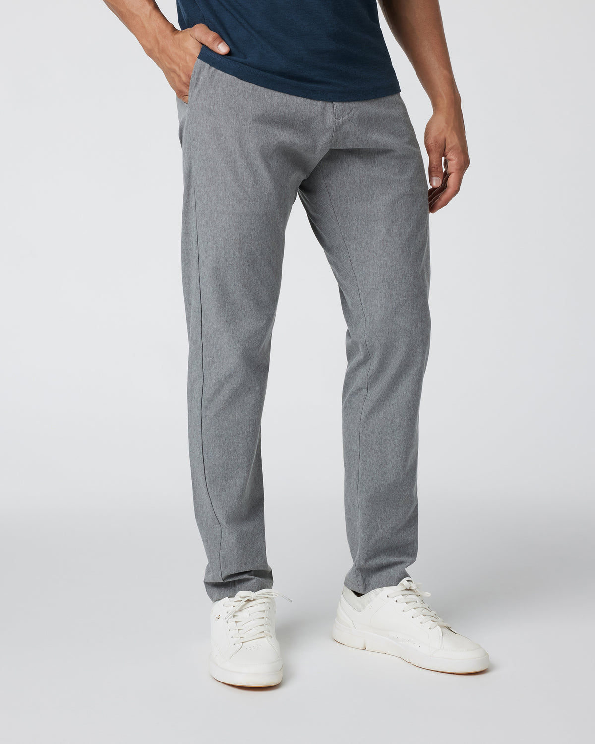 Aim Pant Concrete Grey Tailored Pants