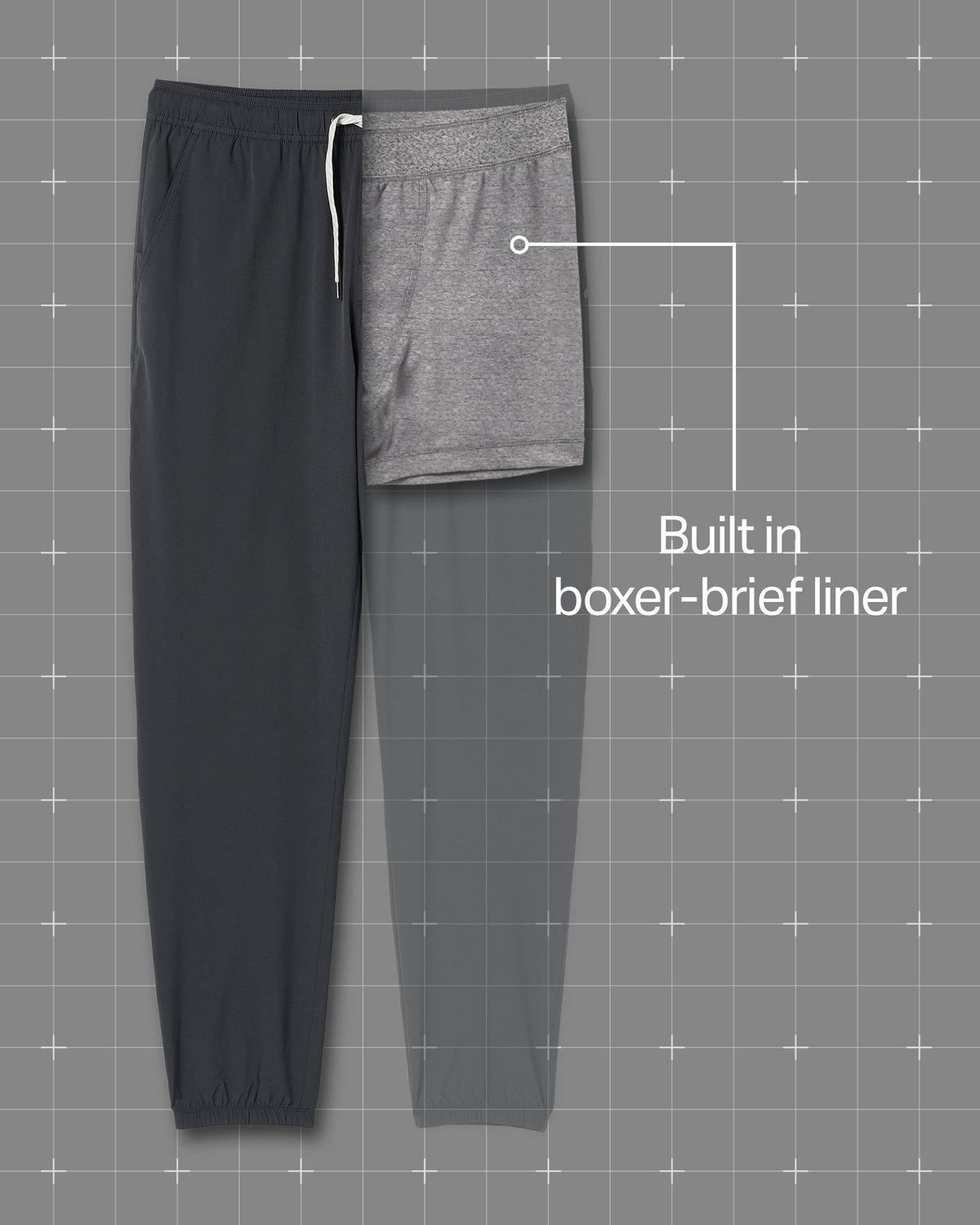 Kore Jogger Men's Dark Oregano Workout Joggers - Image 5
