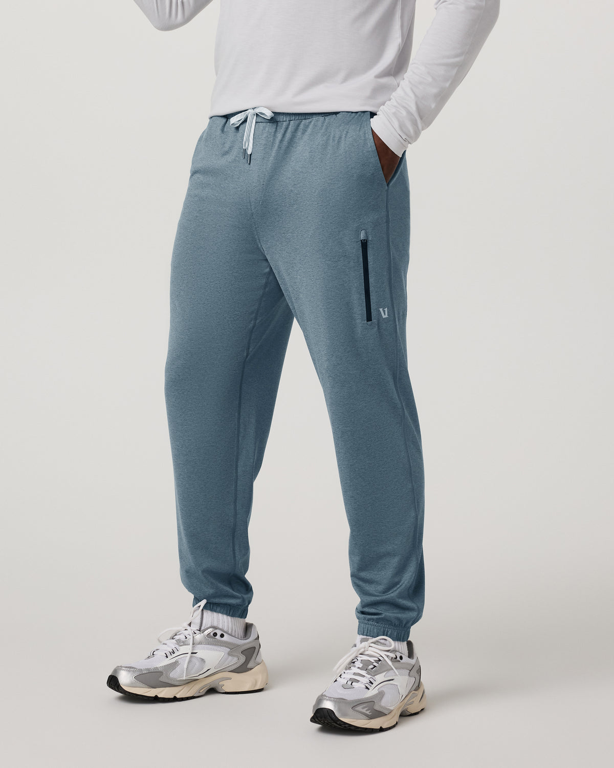 Sunday Performance Sweatpant 28" Men's Smoke Blue Pant
