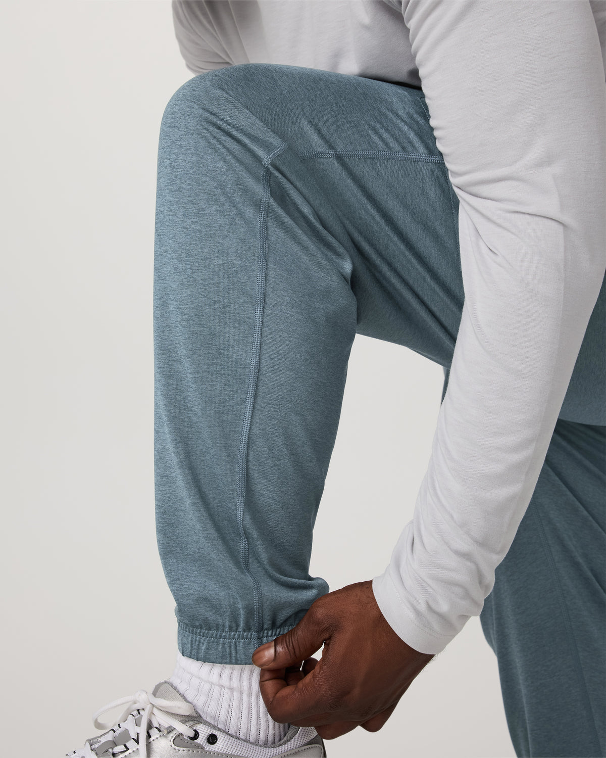 Sunday Performance Sweatpant 28" Men's Smoke Blue Pant - Image 2