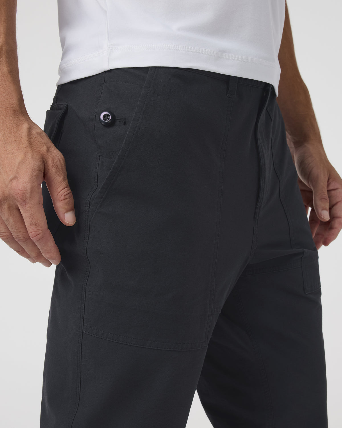 Barren Pant Classic 32" Men's Black Pants - Image 2