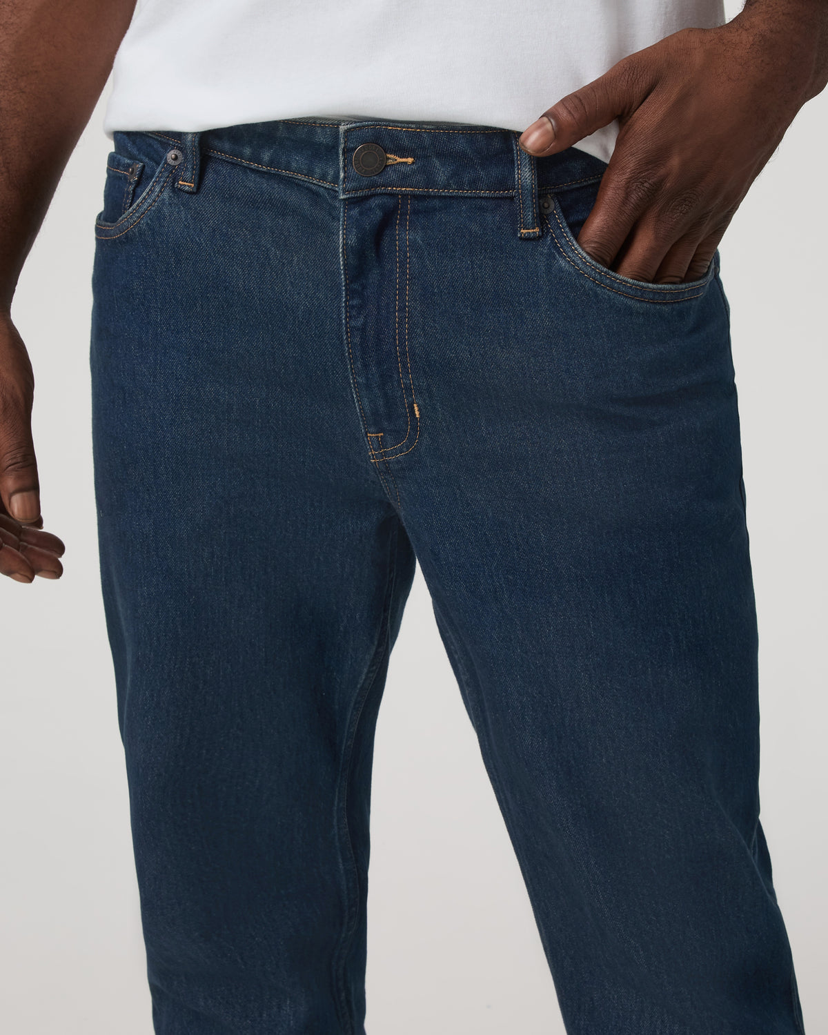 Vuori Vintage Jean Classic Fit 32" Men's Rinse Denim - Image 2