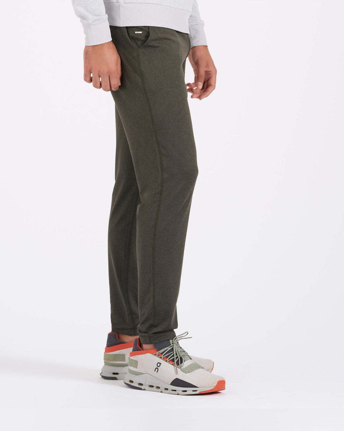 Ponto Performance Pant 30" Oregano Heather - Image 2