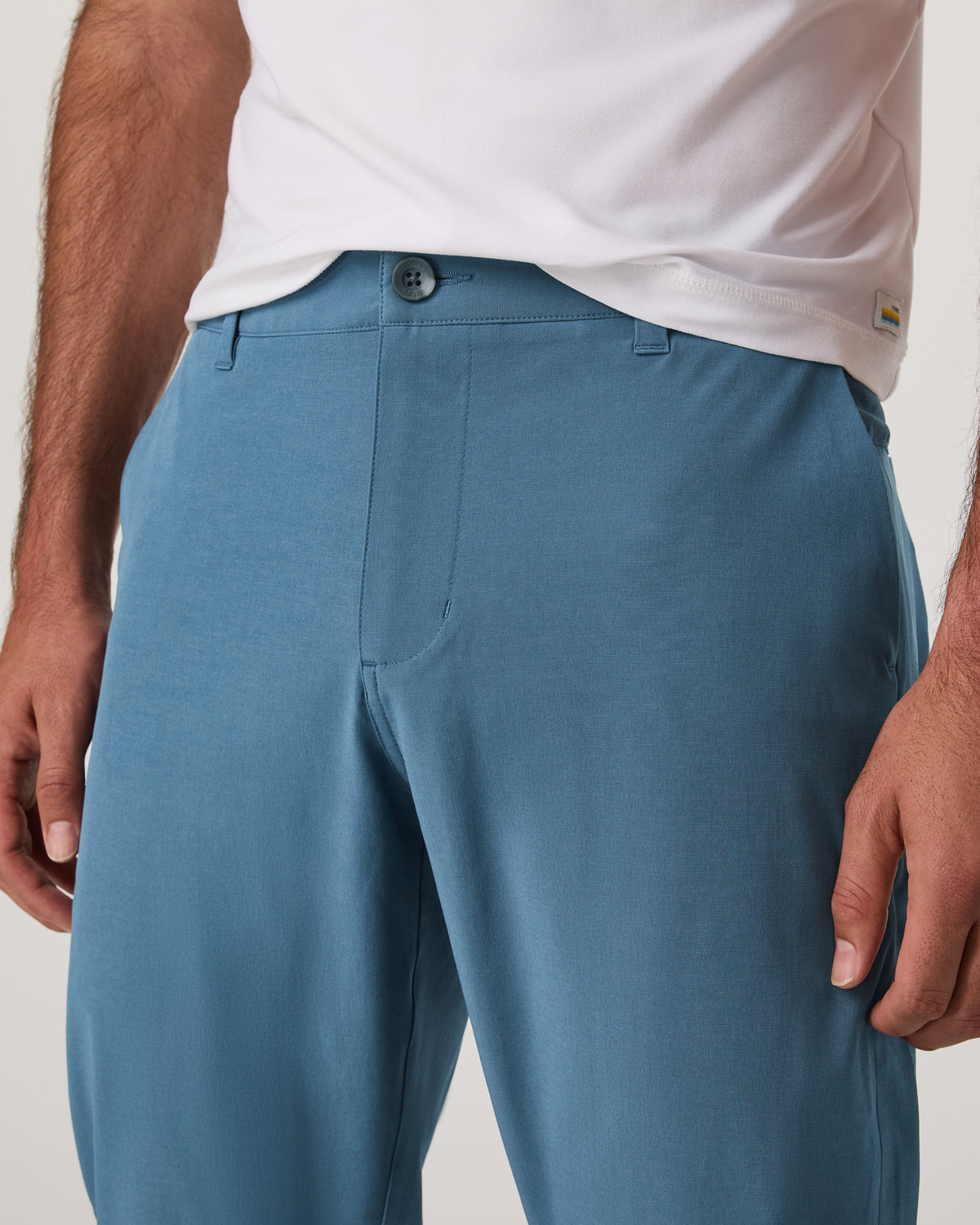 Aim Pant Men's Pool Blue Athletic Slim Fit 30" Inseam - Image 2