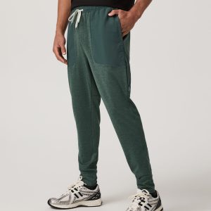 Men's Sunday Mixed Media Jogger 28" Agate Green Heather