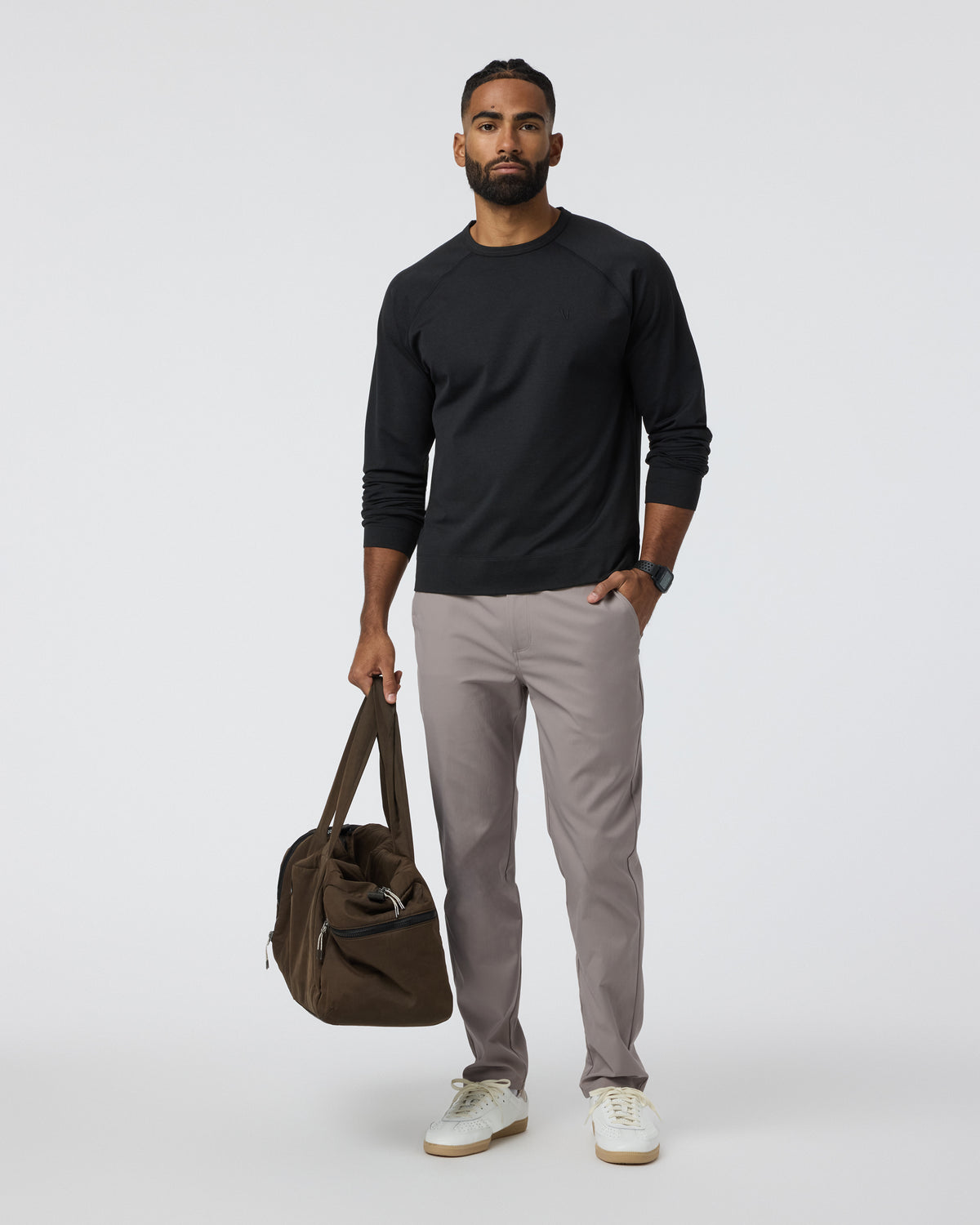 Cascade Tech Chino Pant Athletic Slim Fit 32" Mocha - Image 3