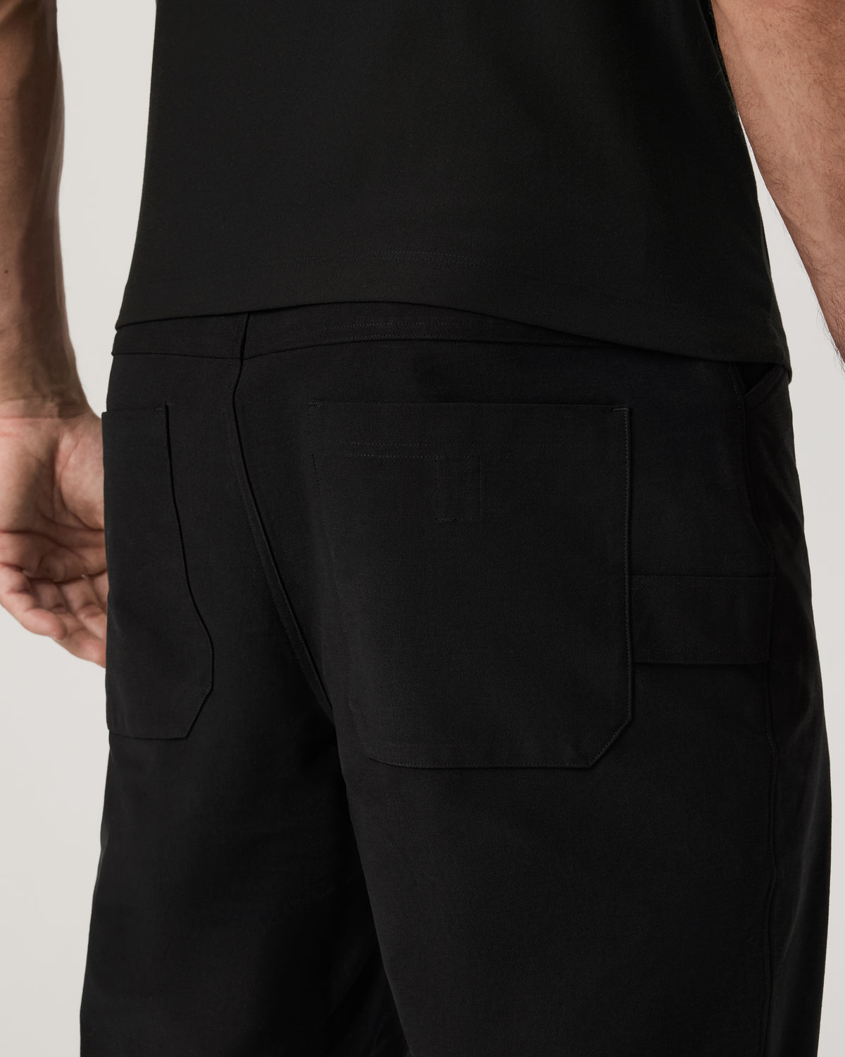 MetaCanvas Utility Pant Classic Fit 30?? Men's Black Pants - Image 2