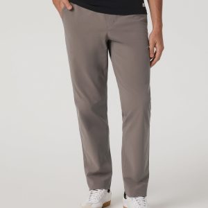 Meta Elastic Waist Pant Classic Fit Smokey Taupe Pants