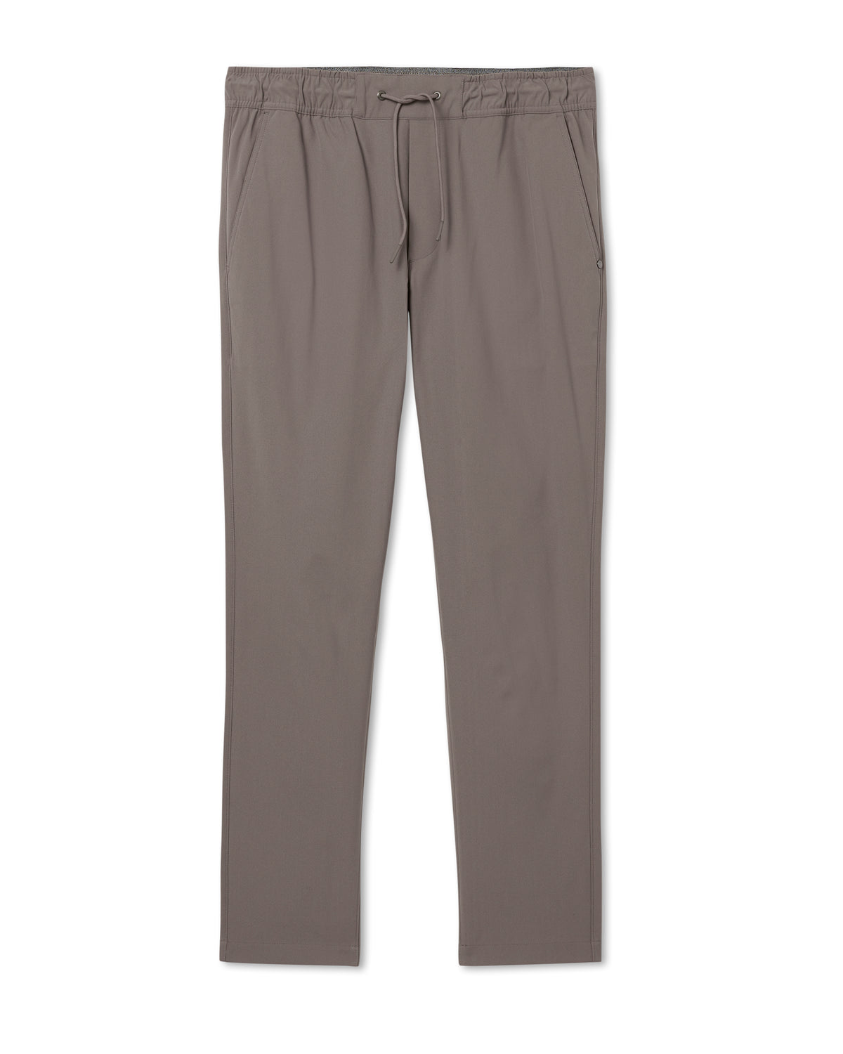 Meta Elastic Waist Pant Classic Fit Smokey Taupe Pants - Image 6