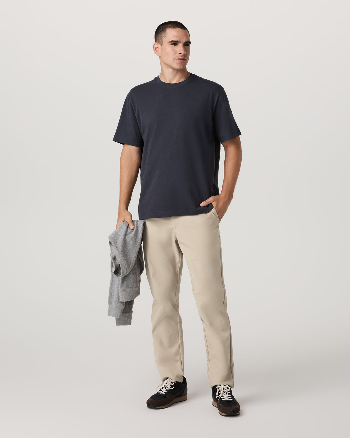 Cascade Chino Classic Fit 30" Men's Trench Pants - Image 4