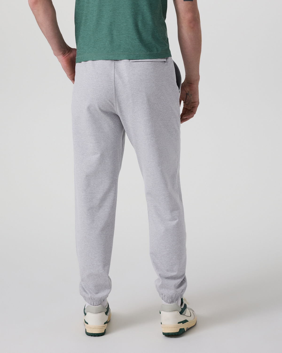 Coronado Performance Sweatpant Classic 30" Light Heather Grey - Image 5