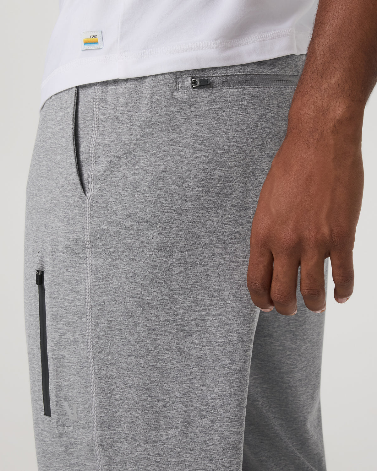 Sunday Performance Sweatpant Classic 30" Grey Heather - Image 2
