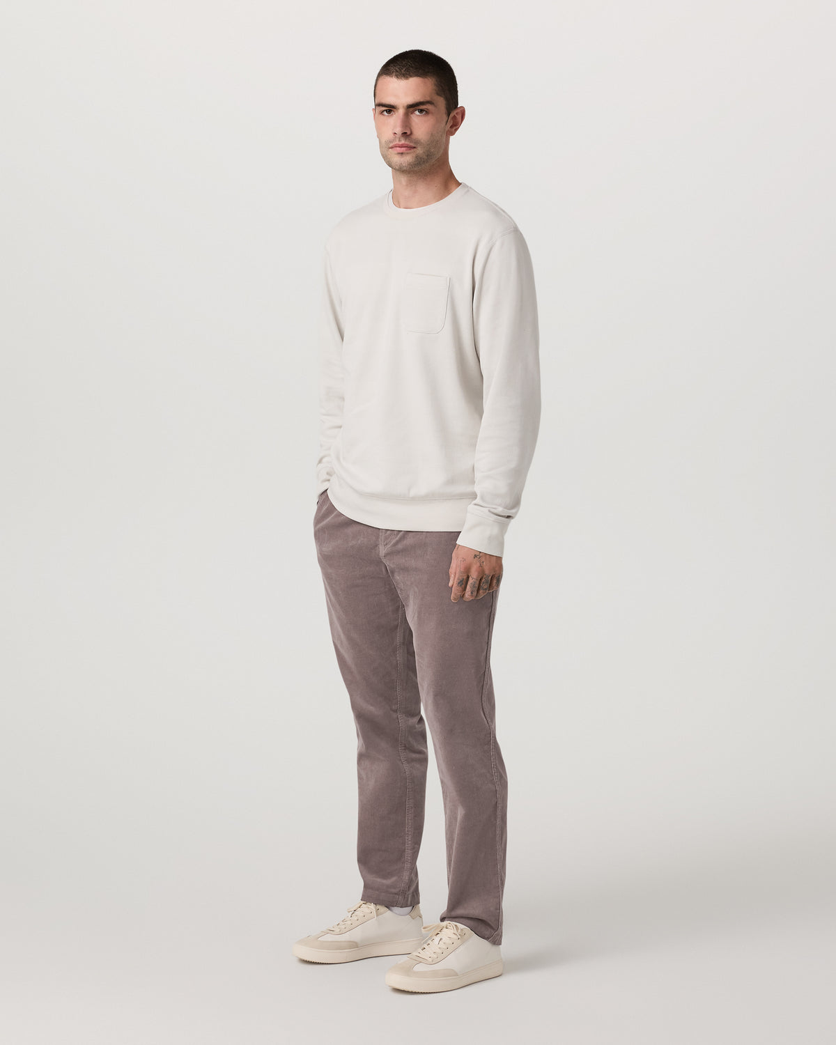 Men's Optimist Elastic Waist Pant Classic Fit Huckleberry - Image 5