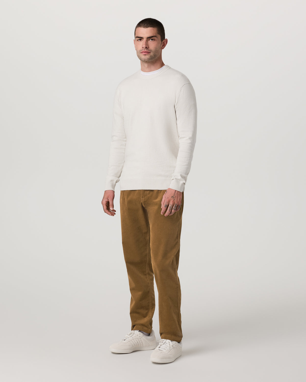 Optimist Elastic Waist Pant Classic Fit Men's Rum Pants - Image 3