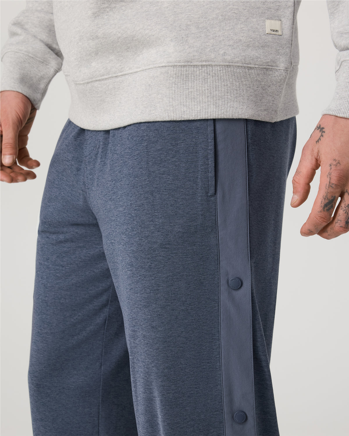 Sunday Warm Up Pant 30" Men's Azure Heather Pants - Image 2