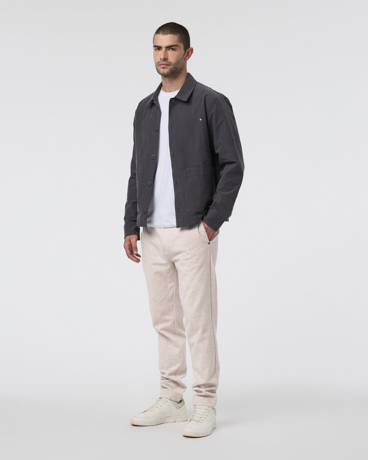 Solana Pant Oatmeal Heather - Image 3