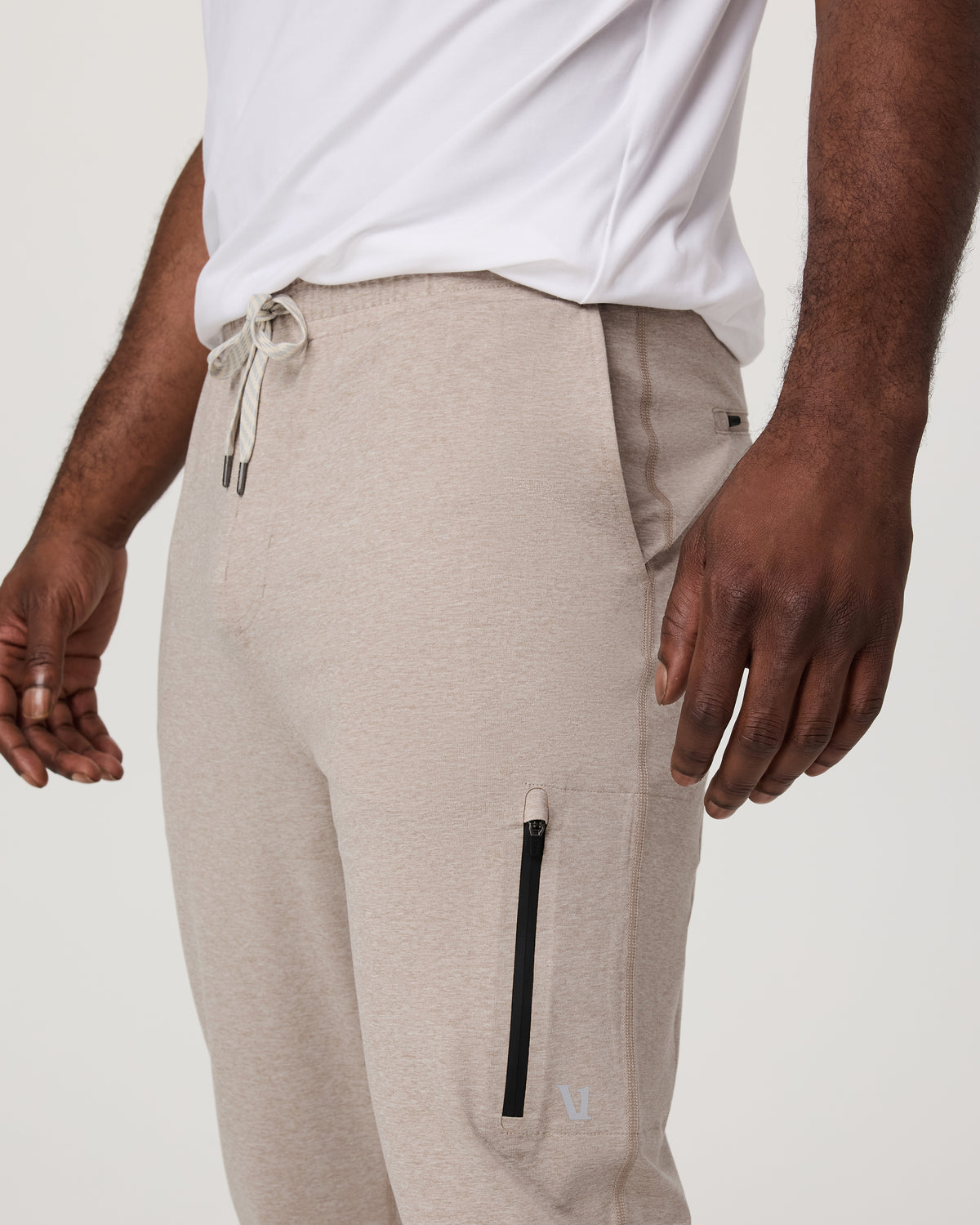 Men's Sunday Performance Jogger 30" Toast Heather - Image 2
