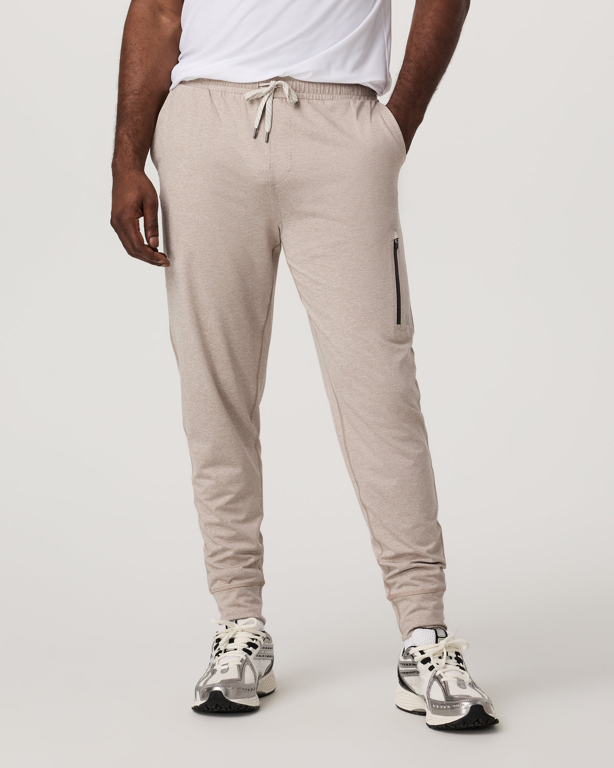 Men's Sunday Performance Jogger 30" Toast Heather - Image 5