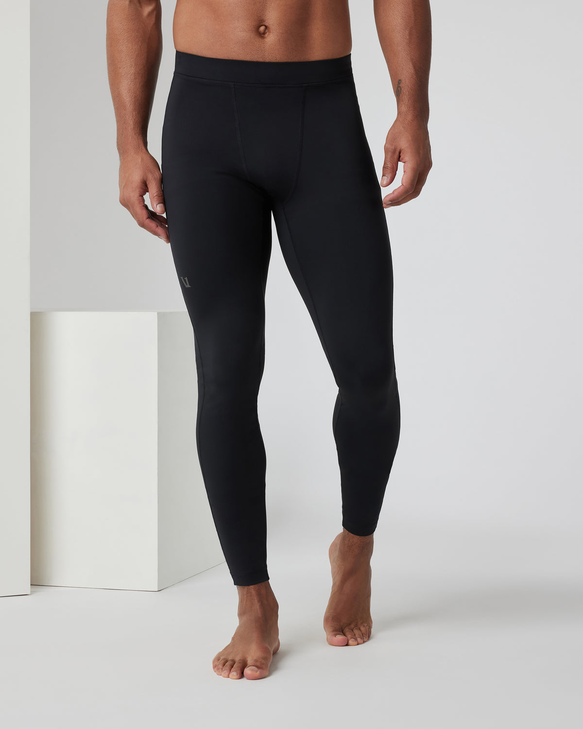 PR Tight Men's Black Compression Tights